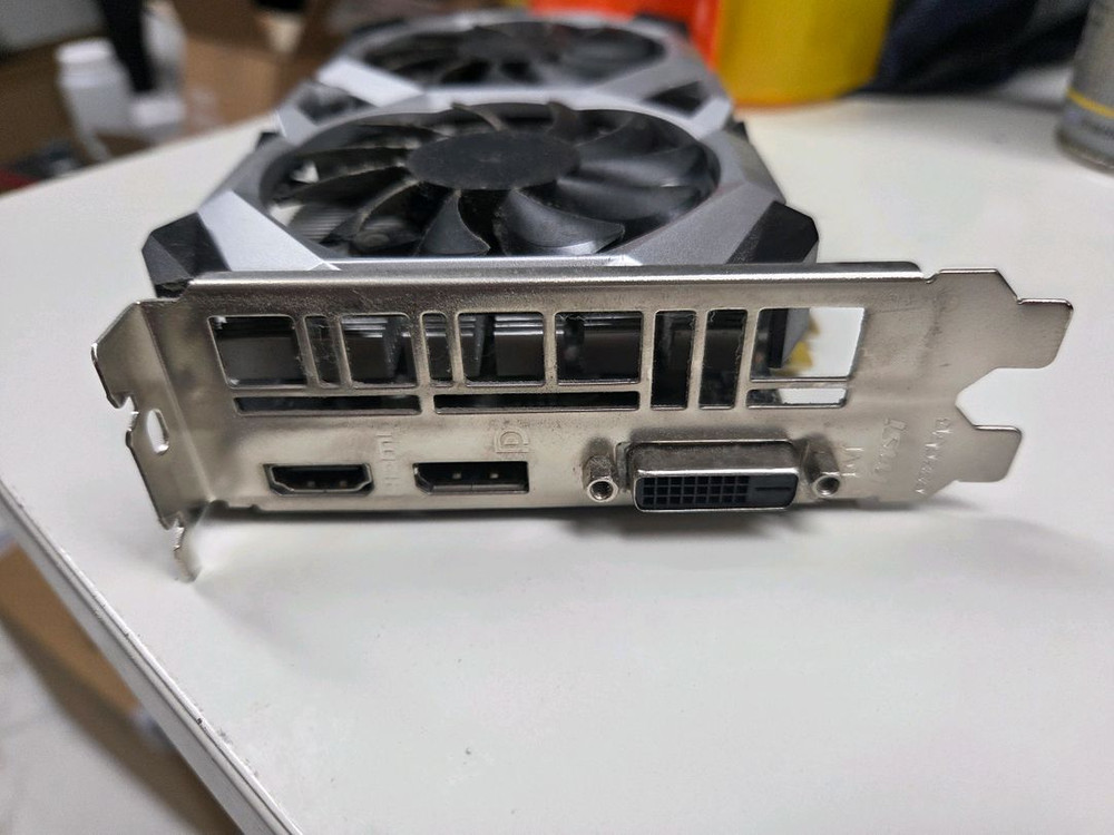 MSI GeForce GTX 1650 VENTUS XS 4G OC 그래픽 카드입니다--2