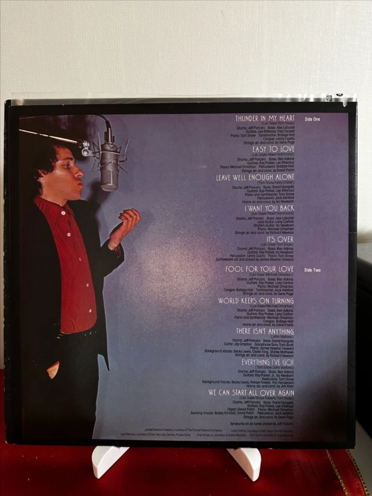 Leo Sayer Thunder In My Heart(미국반 LP) 이미지