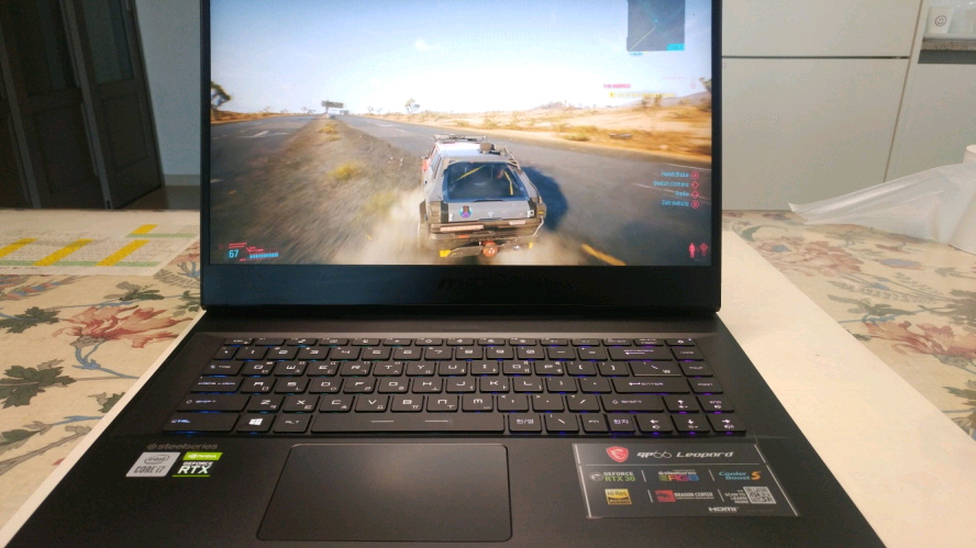 MSI GP66 10UE 고성능 게이밍 노트북/RTX3060 이미지