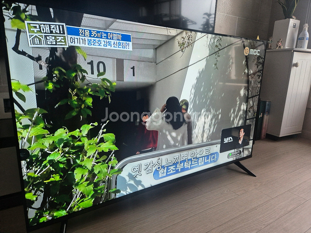 아시사 55인치 4k uhd 액파 부품용--5