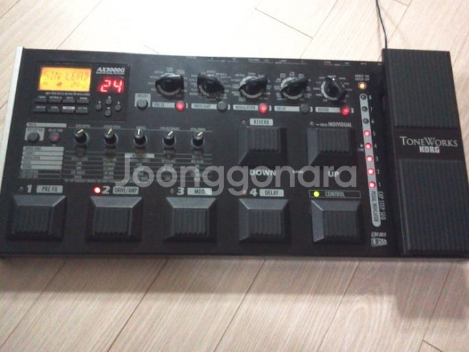 코그 korg ax3000g 일렉기타 멀티이펙터 판매합니다--0