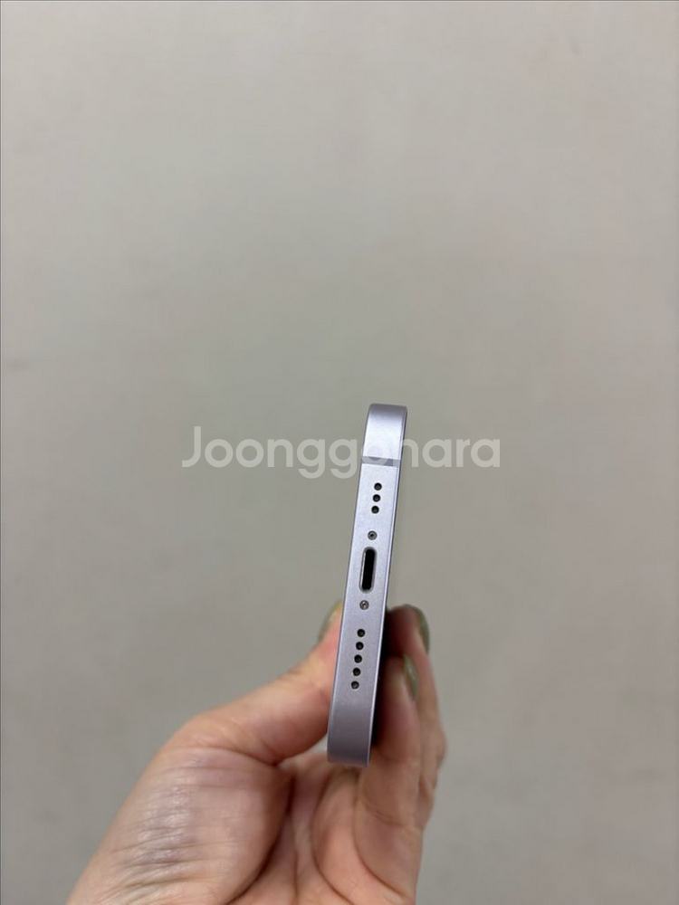 (부산중고폰) 아이폰14 퍼플 256기가 공기계 판매해요--4