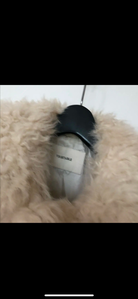 모네마켓 베지터블 미니 퍼 자켓 퍼피 부클 출근룩 코트 양털 이미지