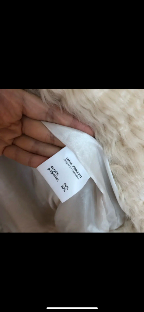 모네마켓 베지터블 미니 퍼 자켓 퍼피 부클 출근룩 코트 양털 이미지