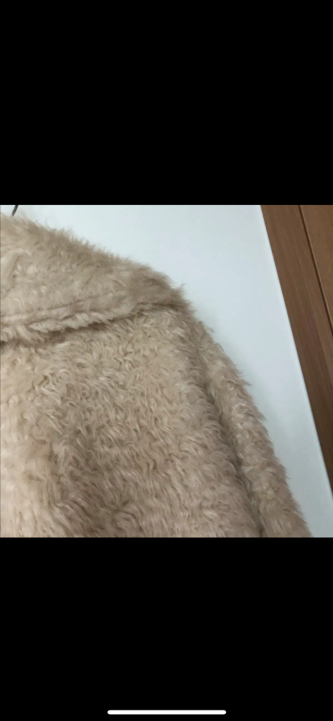 모네마켓 베지터블 미니 퍼 자켓 퍼피 부클 출근룩 코트 양털 이미지