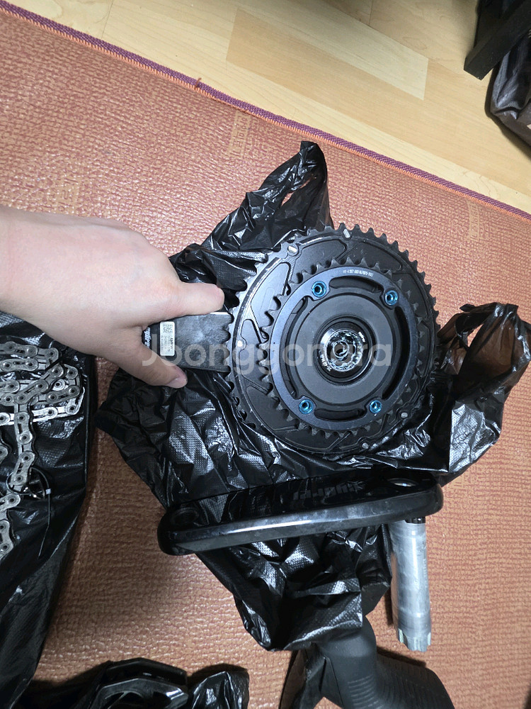 스램 레드 이탭 axs 12단 e1 그룹셋 팝니다.--4