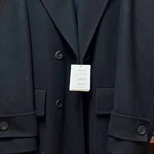 솔리드옴므 핸드메이드 더블코트