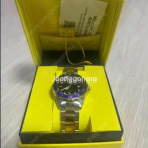 인빅타 금장 메탈시계 풀박 가격내림