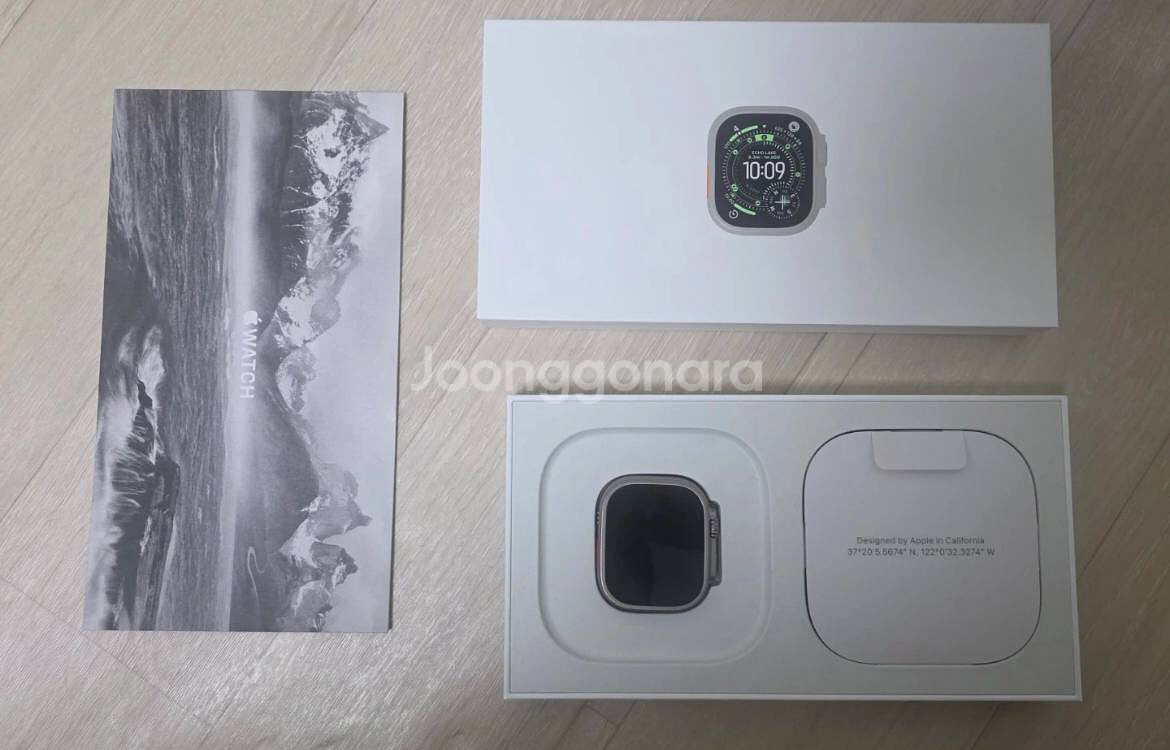국내정발 애플워치 울트라3 무결점상품--0