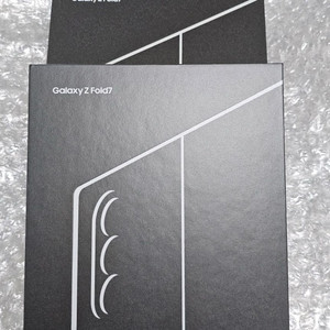 갤럭시 Z 폴드7 미개봉 256Gb 블랙색상 자급제