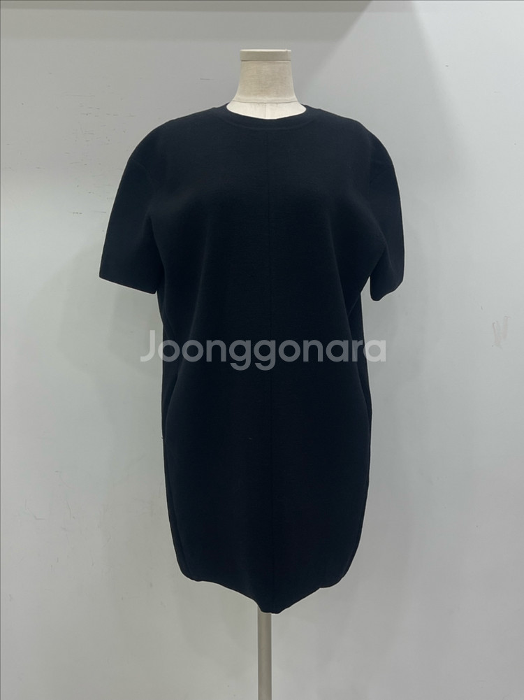 타임 블랙 니트 원피스--0