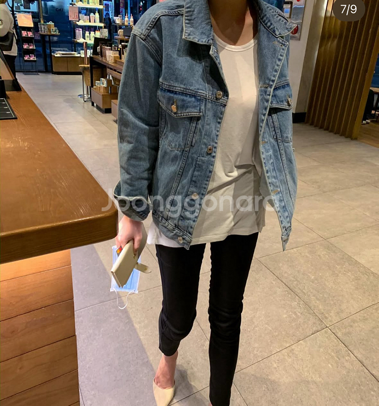 유메르 청자켓 프렌치청자켓--1