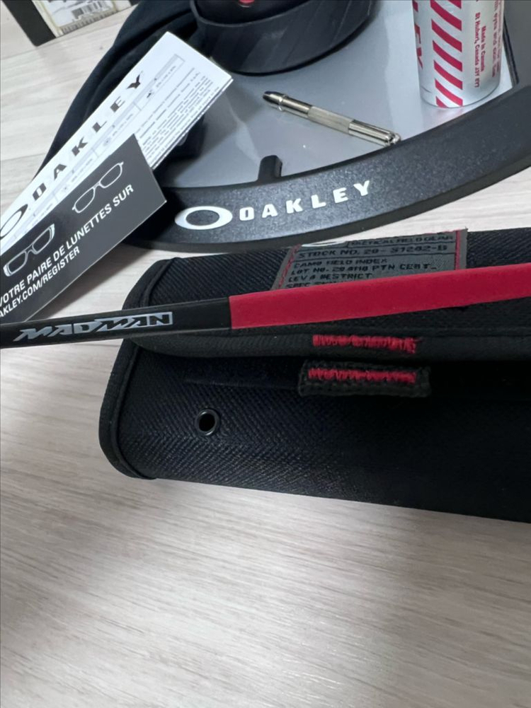오클리 마지막 엑스메탈 매드맨 페라리 에디션, 편광!!--1