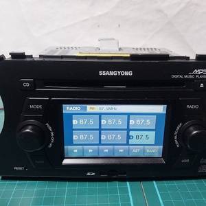 액티언 카이런 순정 AVN DMB 후방지원 오디오 / 89100-09610 / KAN-1000 이미지
