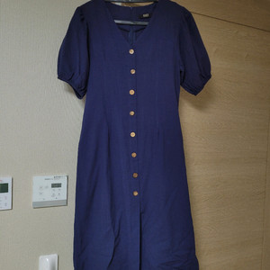 새상품급)VISIT 네이비 롱원피스 프리사이즈