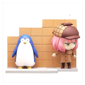 후류 스파이 패밀리 아나 포저 & 펭귄 미니피규어 미개봉