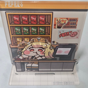 에르핀 빼빼로 아크릴 디오라마로 죠안 아크릴 굿즈 교환