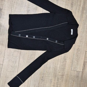 산드로 골지 니트 가디건