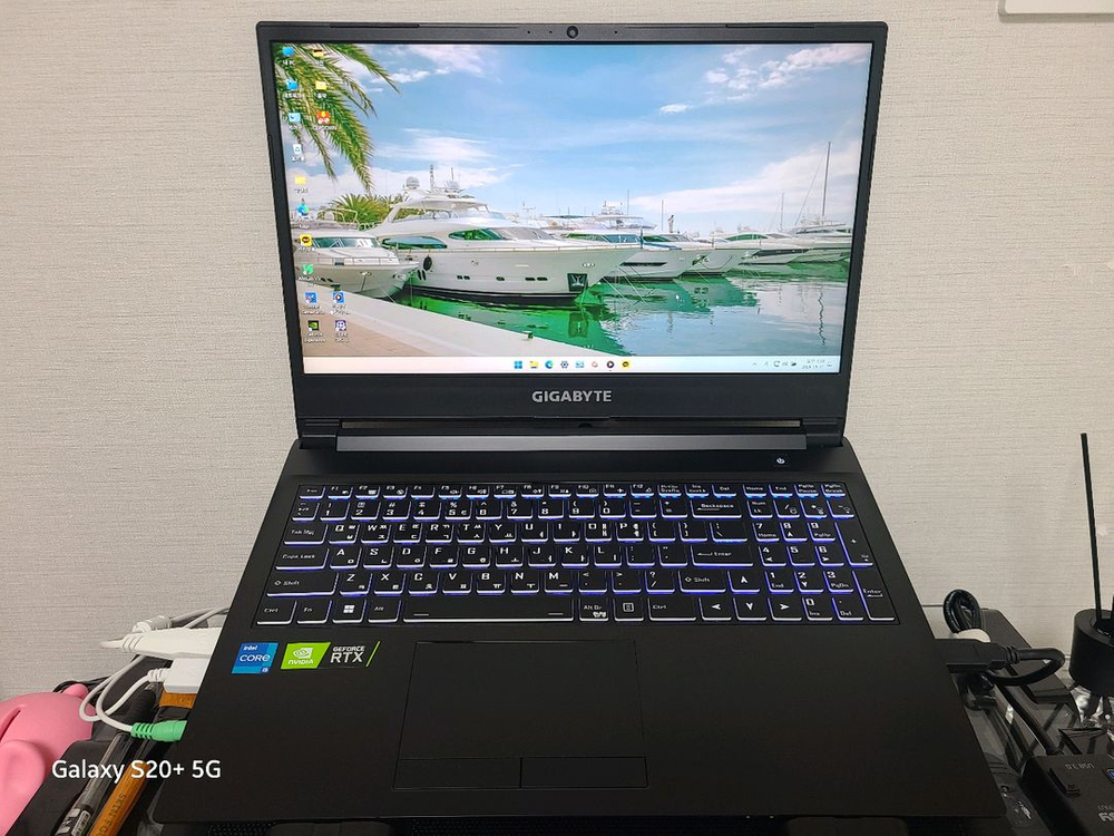 기가바이트 I5 11세대 RTX3060 512GB 게이밍 노트북 판매 합니다 이미지