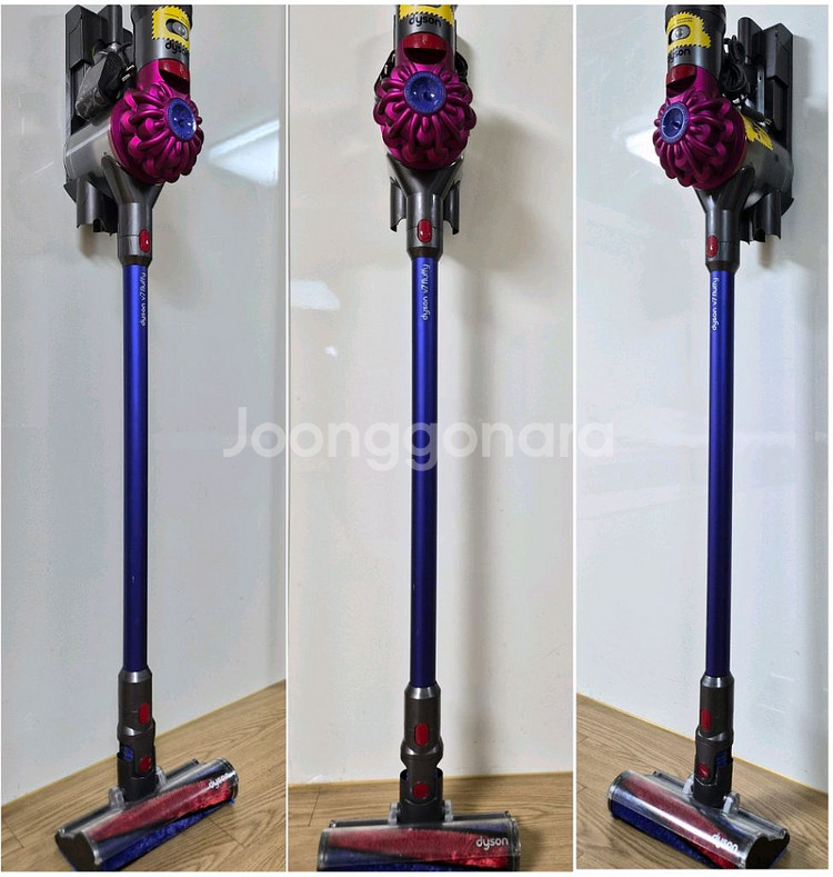 깨끗하게 세척한 다이슨 청소기 V7(18분 연속동작)--1