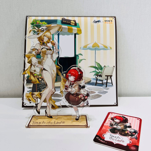 붕괴 스타레일 붕스 맘스터치 아크릴스탠드 쿠폰 포토카드 아글라이아 트리비 이미지