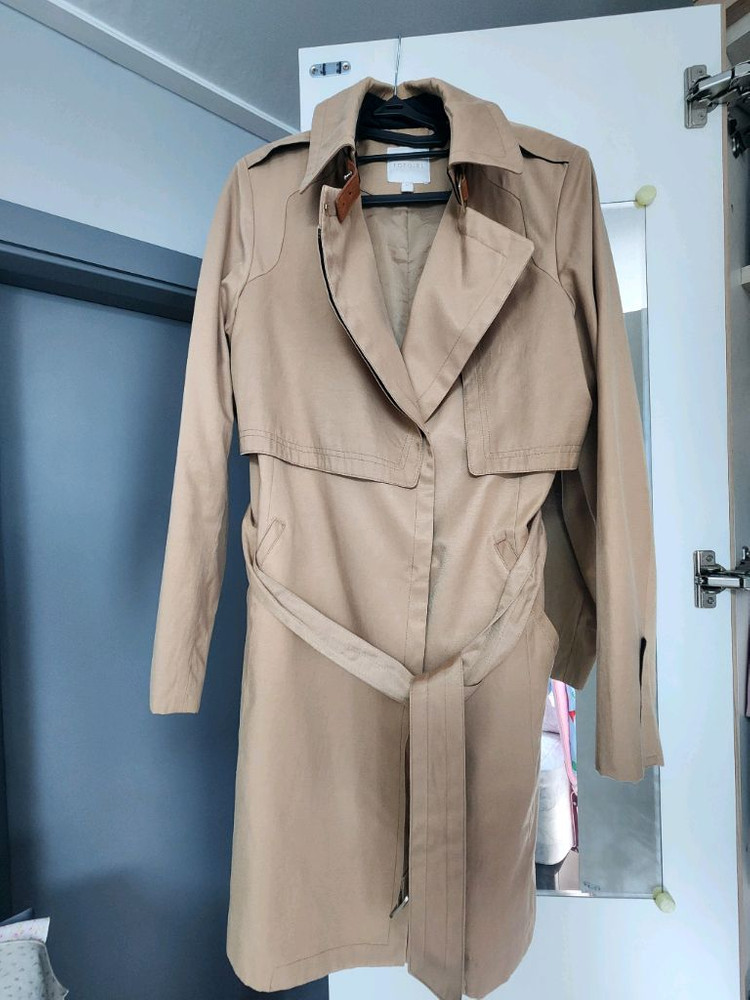 탑걸 여성 트렌치코트--1