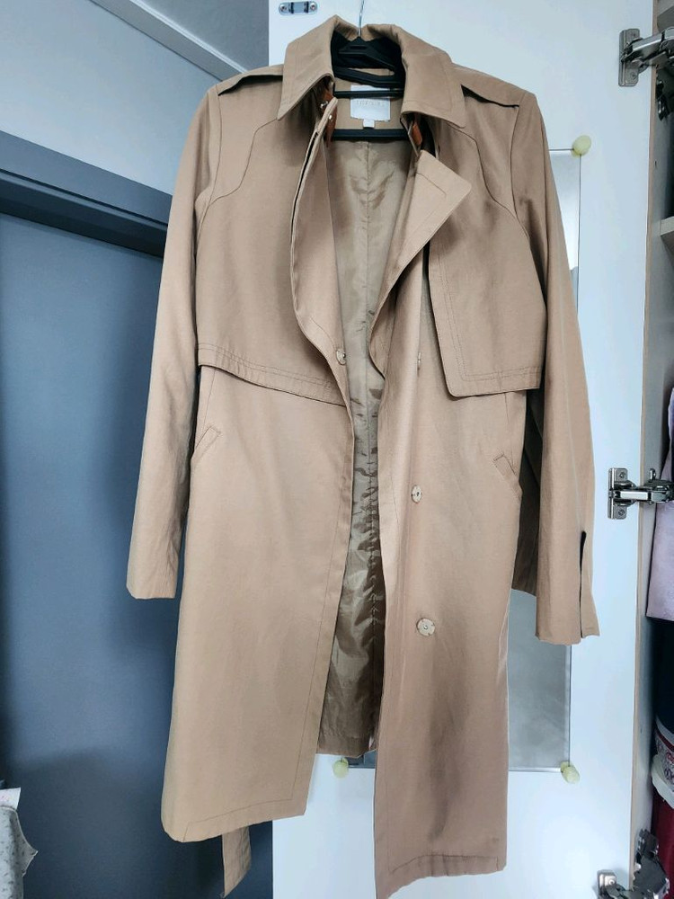 탑걸 여성 트렌치코트--2