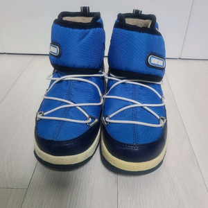 문부츠 키즈 블루 패딩 부츠(185)