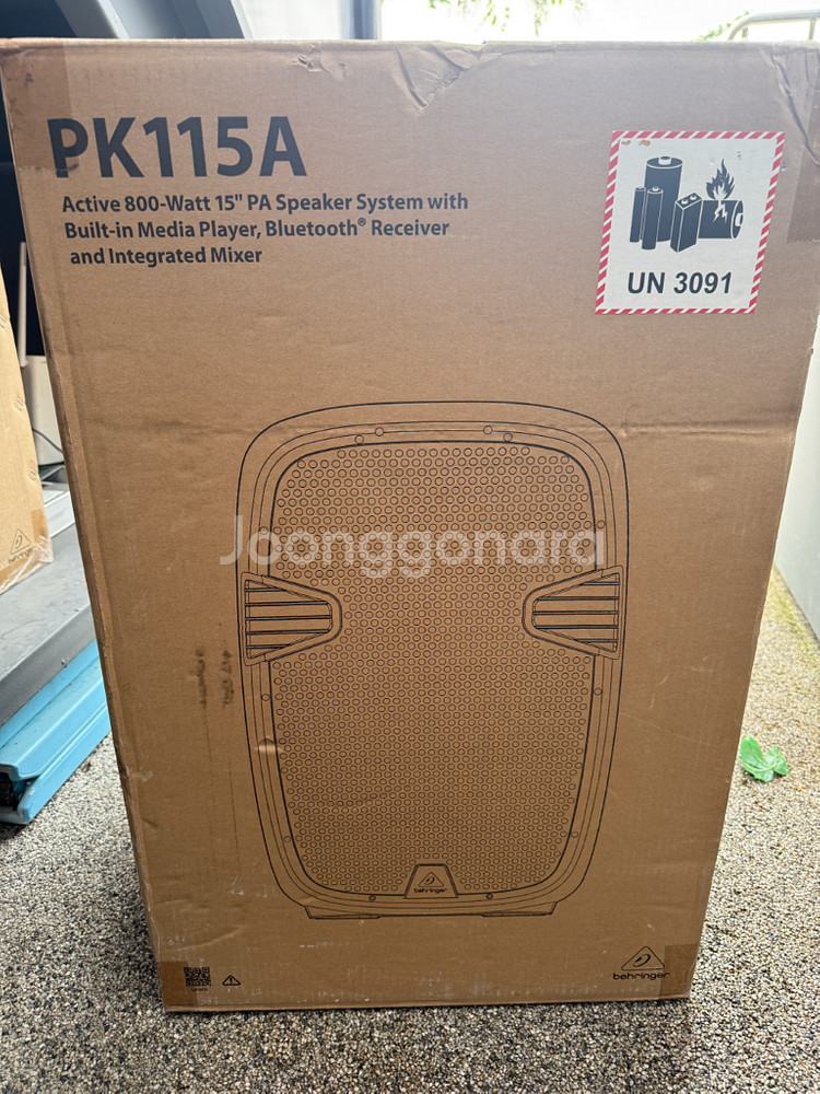베링거 PK115A 스피커 1조(스탠드 포함)--0