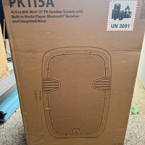 베링거 PK115A 스피커 1조(스탠드 포함)