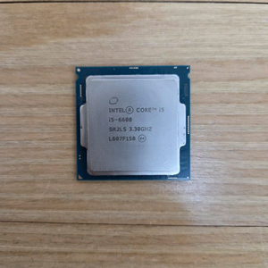 인텔 i5 6600 CPU