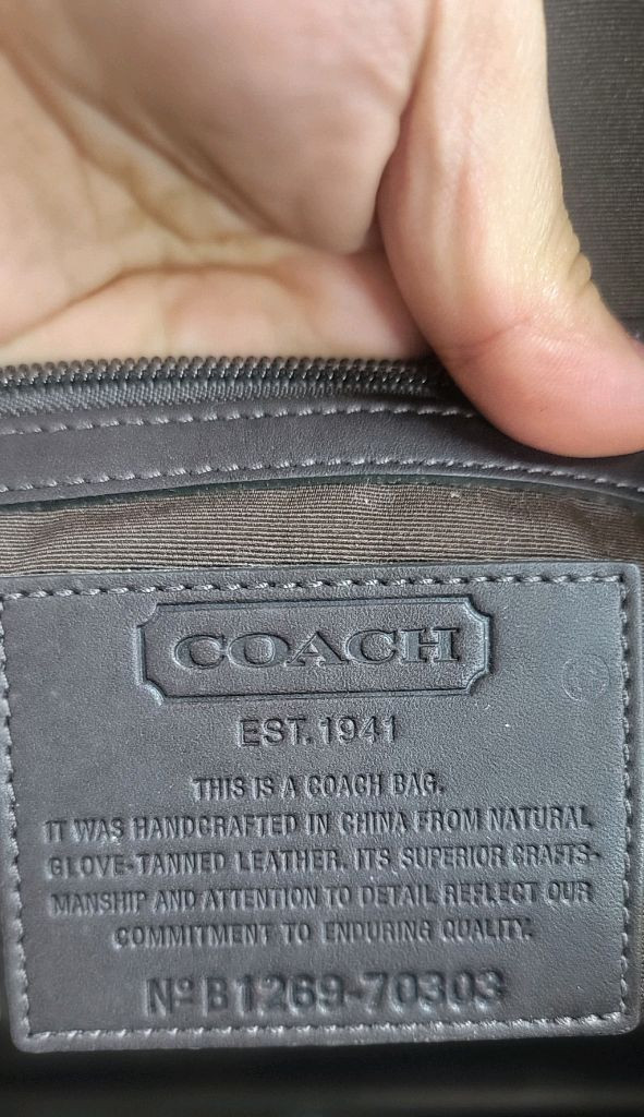[COACH] 진짜 찐 레어템! 두껍고 질긴 천연 가죽 빈티지 서류 가방 (단종)1. 이 가방을 소장해야 하는 이--5