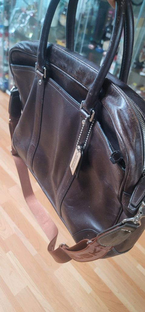 [COACH] 진짜 찐 레어템! 두껍고 질긴 천연 가죽 빈티지 서류 가방 (단종)1. 이 가방을 소장해야 하는 이--8