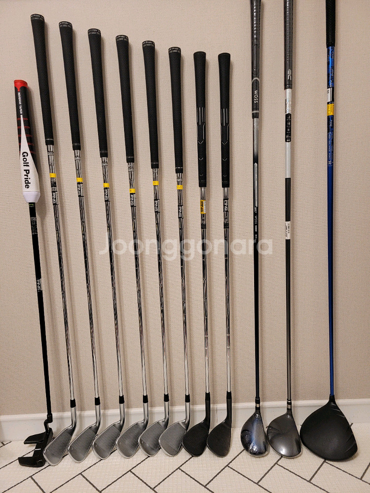 + 핑 + 남성용 골프채 풀세트--4