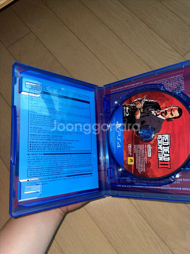 PS4 레드 데드 리뎀션2 상태S급--1