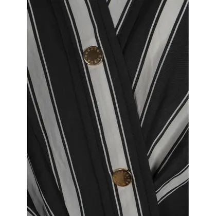 (새상품) 산드로 스트라이프 랩 원피스 36사이즈--7