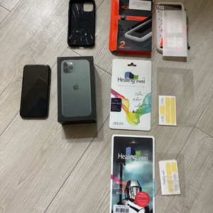 아이폰11프로 그린 256기가 상태최상급 기스1도 없음 개인 배터리87%