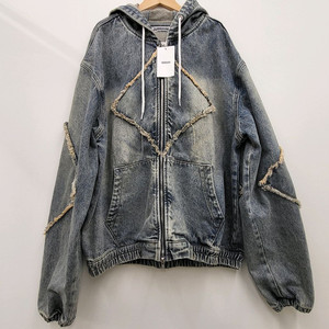 아워룸 빈티지 후드 데님 자켓 새상품