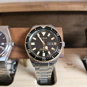 시티즌 오토매틱 다이버시계 ny0125 새상품급