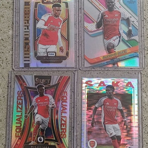 축구 카드 아스날 에이스 Saka 사카 리프렉터 및 인서트