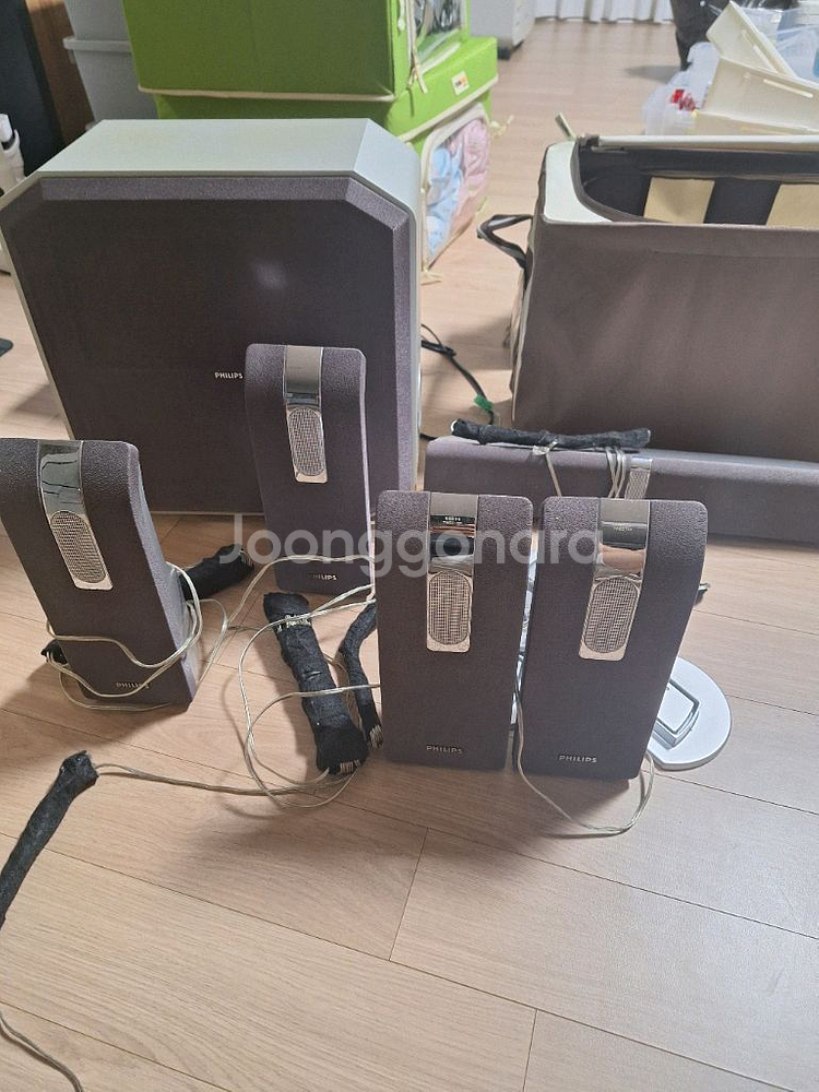 필립스dvd. 우퍼스피커--1