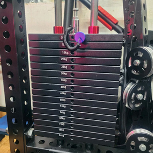 타이탄테크 싱글케이블머신 타공랙어태치