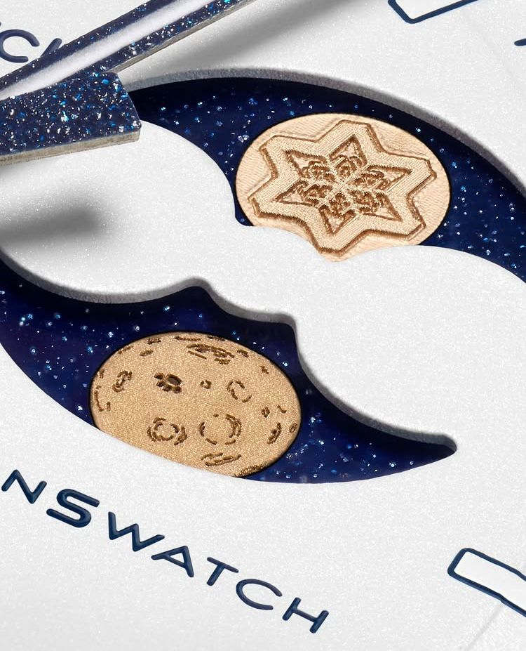 최신상) 오메가 문스와치 스누피 콜드문 눈꽃 에디션 이미지