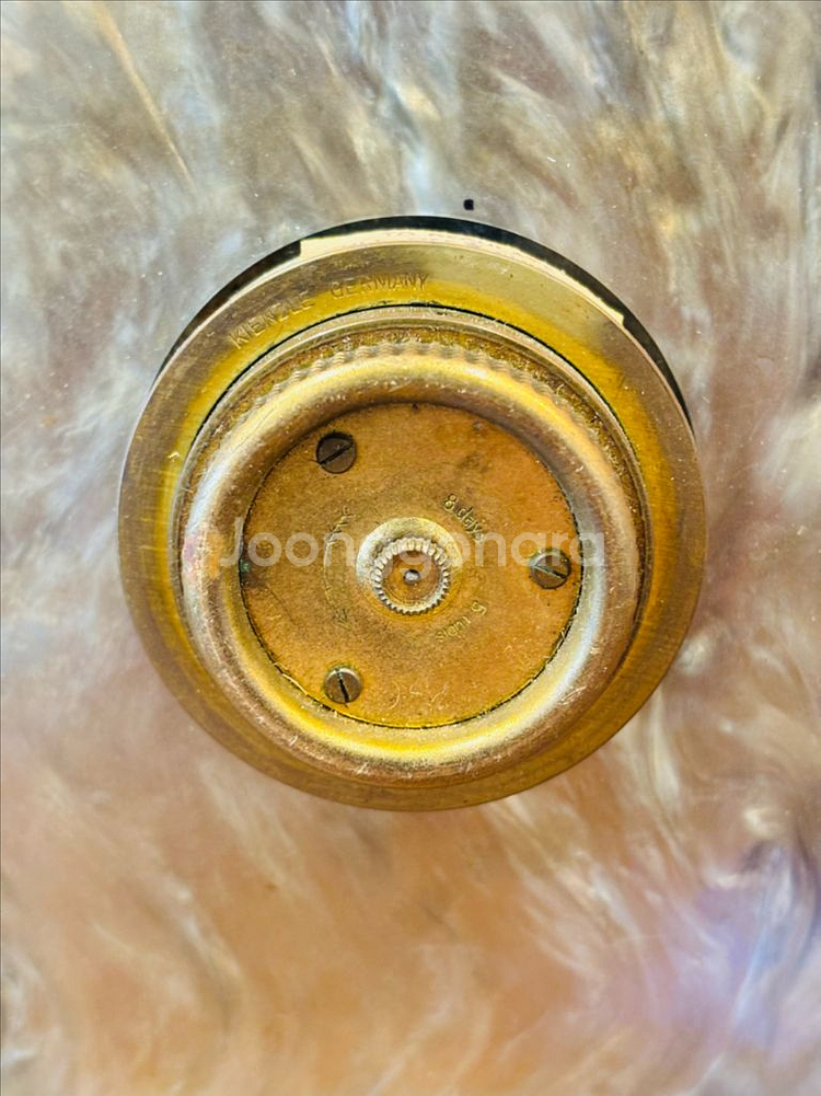 영국 Metamec 8 day 빈티지 탁상시계--5