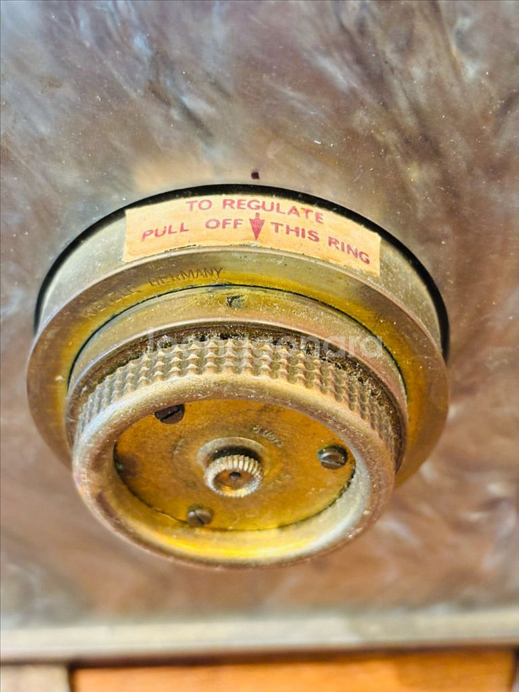 영국 Metamec 8 day 빈티지 탁상시계--6