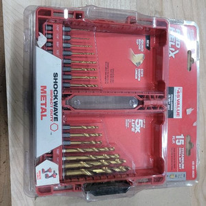 밀워키 티타늄 드릴비트 15pc 세트