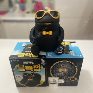 일품진로 블랙껍 블랙두꺼비 피규어 이미지