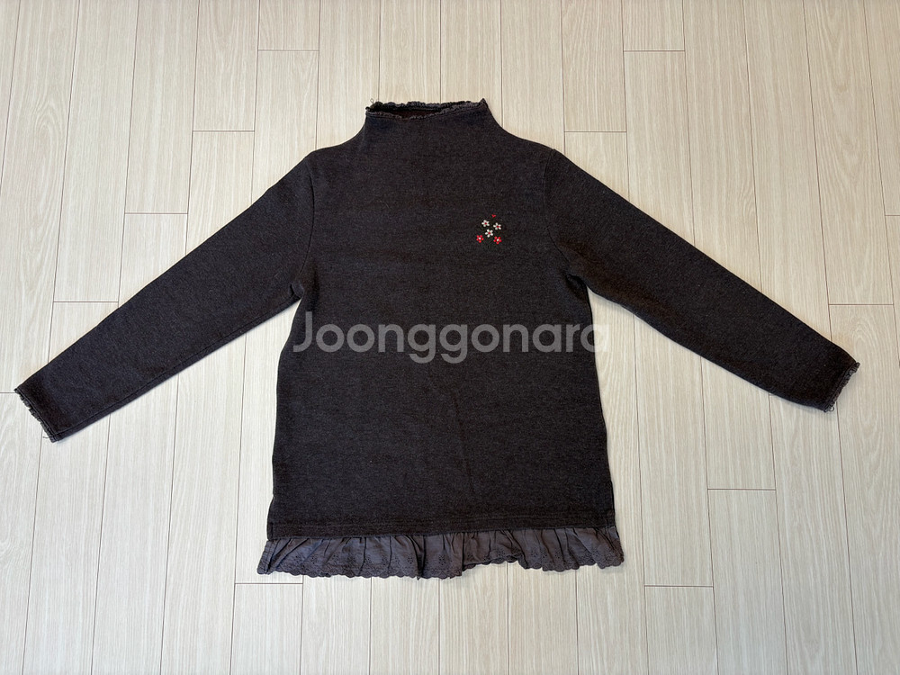 [상태 좋음] 여성 반폴라 긴팔티 Free사이즈--1