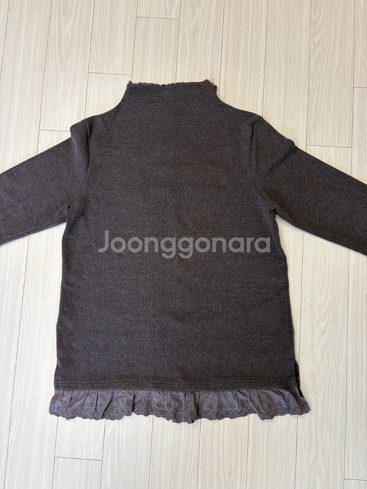 [상태 좋음] 여성 반폴라 긴팔티 Free사이즈--2