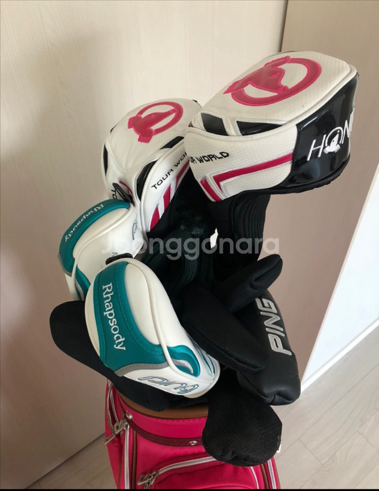 보그너 골프백 풀세트(혼마,핑)새상품--1